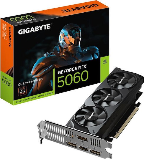 VGA Gigabyte GeForce® RTX 5060 8GB OC Low Profile