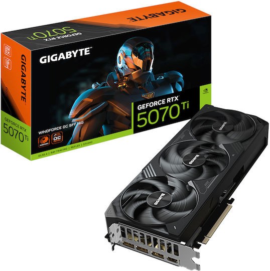 VGA Gigabyte GeForce® RTX 5070TI 16GB Windforce OC