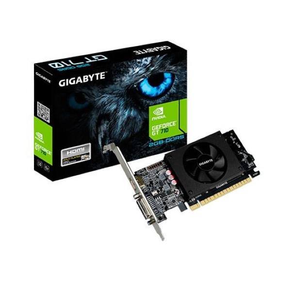 GIGABYTE GRAPHICS CARD GT 710 2GB GDDR5