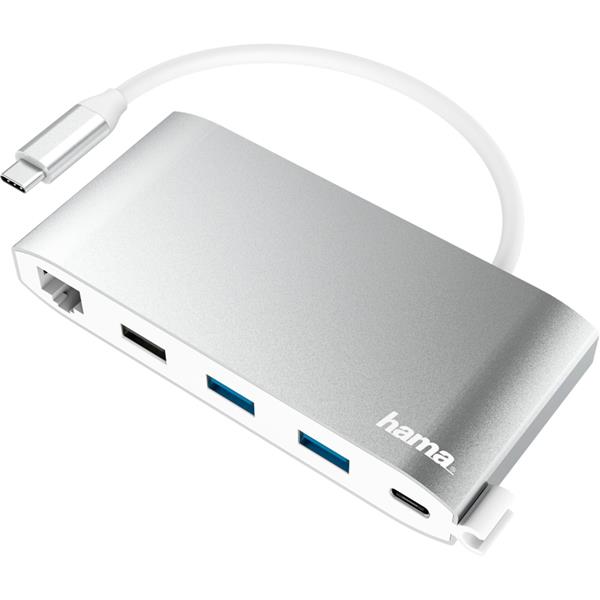 HAMA USB-C HUB, MULTIPORT