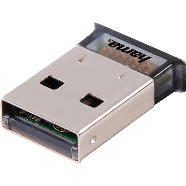 HAMA NANO BLUETOOTH USB ADAPTER VERSION 4.0 + EDR          49218