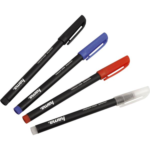 HAMA CD/DVD MARKER SET 3PCS+ ERASING PEN                51197