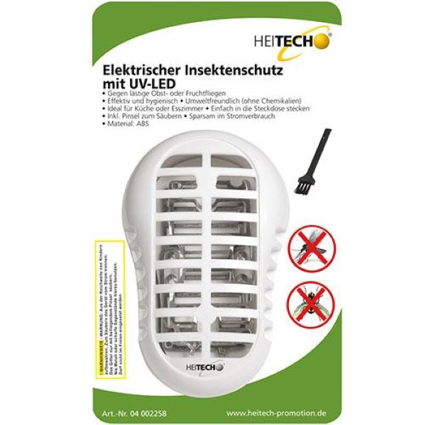 HEITECH ELECTRICAL PROTECTION FROM INSECTS WITH UV-LED BLACK