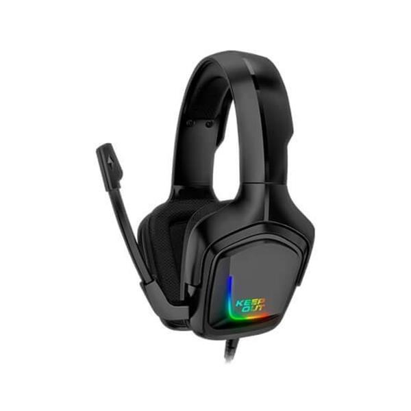KEEP OUT HEADPHONES MICRO  GAMING HX601 BLACK
