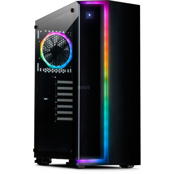 INTER-TECH S-3906 RENEGADE, TOWER CHASSIS TEMPERED GLASS