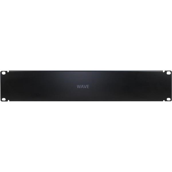 INTER-TECH IPC 19 "DUMMY PLATE COVER  BLACK, 2U, SCREWED