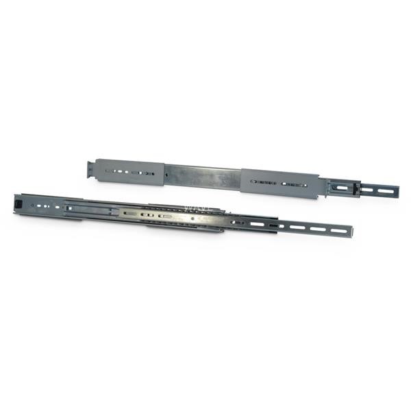 INTER-TECH 20 "SLIDING RAIL KIT FOR IPC HOUSING, MOUNTING RAILS  SILVER