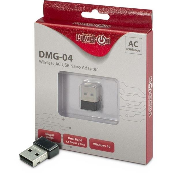 INTER-TECH DMG-04 WI-FI 5 USB  650MBPS  88888151