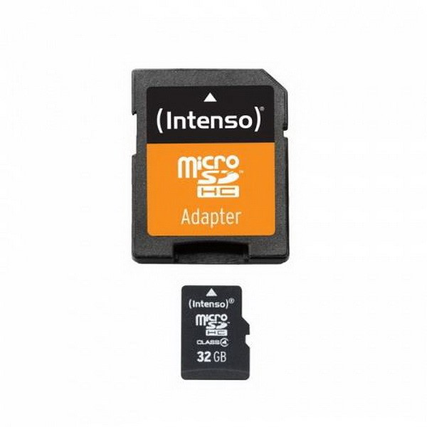 INTENSO MICROSD 32GB 5-21 CLASS 4 -AD