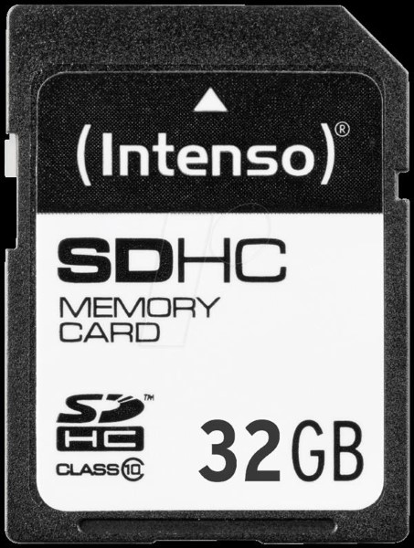 INTENSO SD 32GB 12/20 Class 10 ITO