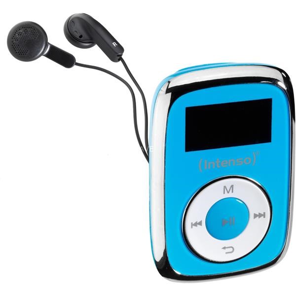 INTENSO MUSIC MOVER, MP3 PLAYER BLUE, 8GB IN THE FORM OF A MICROSD CARD