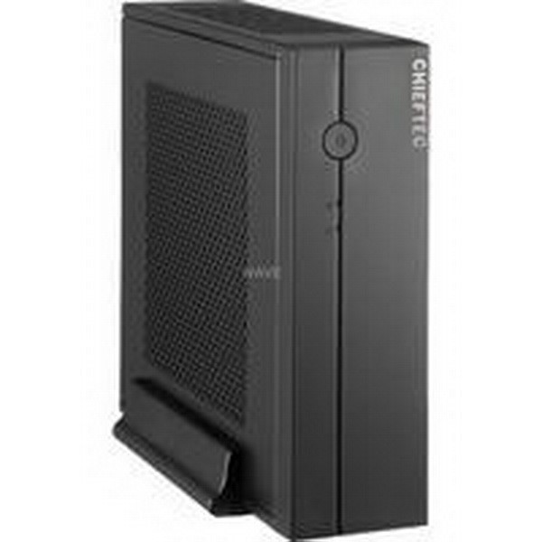 CHIEFTEC IX-01B-85W, DESKTOP CASE 2X 2.5 INCH INTERNAL MINI-ITX BLACK, INCL. 85 WATT POWER SUPPLY