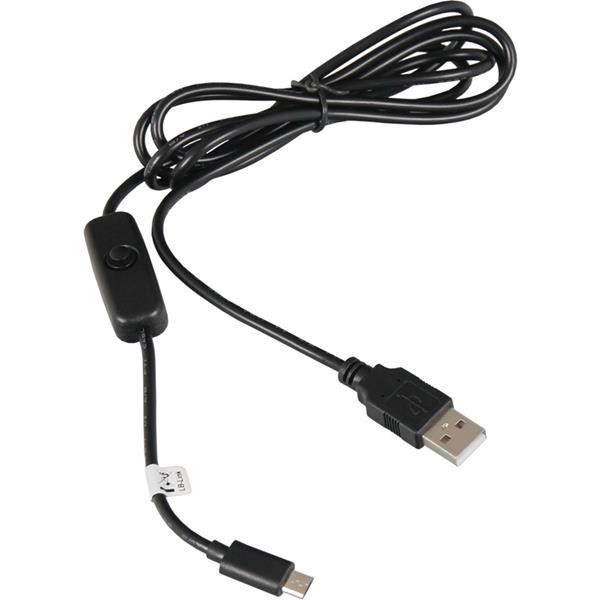 JOY-IT USB CHARGER SWITCH FOR RASPBERRY PI FOR RASPBERRY PI ON BLACK