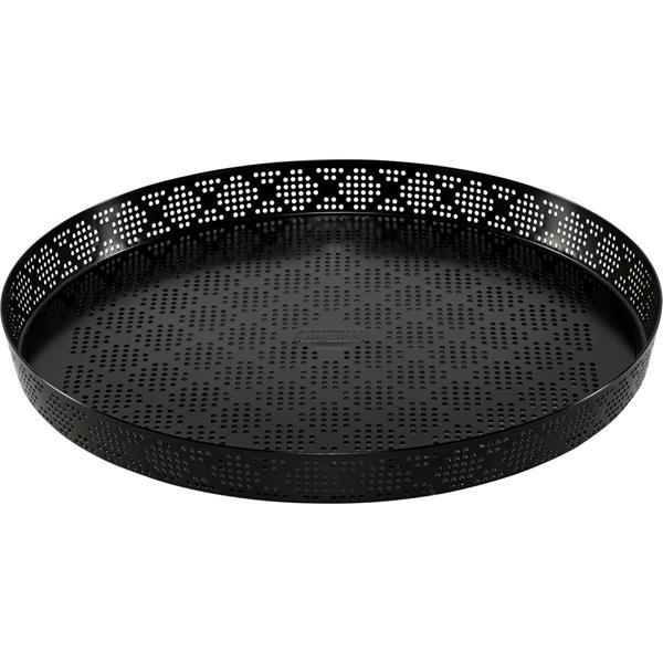 KAISER PIZZA-QUICHEMOLD CRISPTEC 28CM COATED, PERFORATED