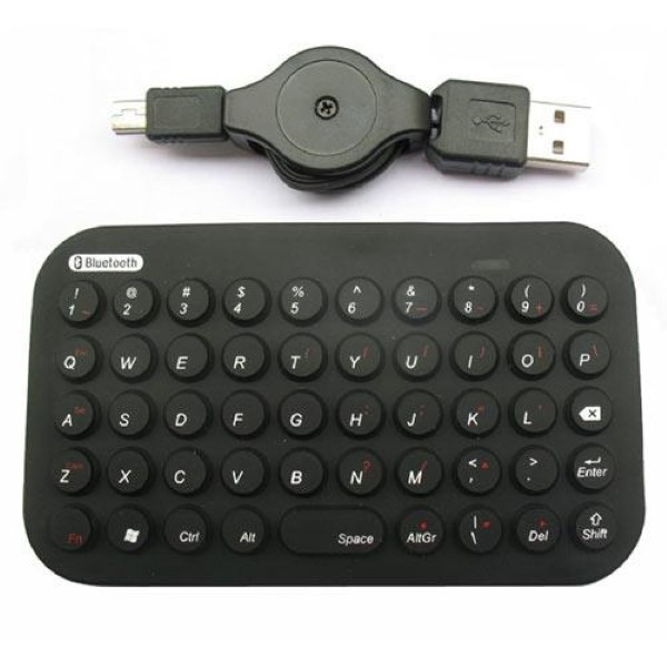 GEMBIRD BLUETOOTH MINI KEYBOARD 49KEYS US LAYOUT BLACK