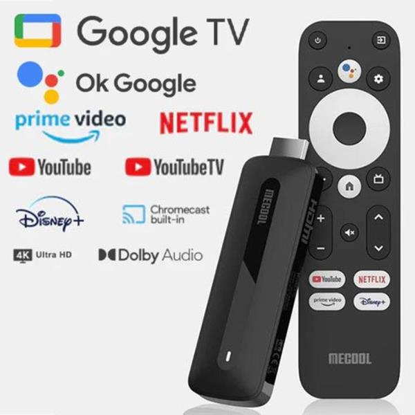 MECOOL 4K ANDROID 11 TV STICK 2-16GB BLACK