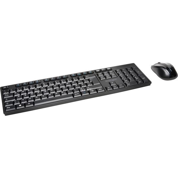 KENSINGTON PRO FIT FLAT WIRELESS DESKTOP SET BLACK