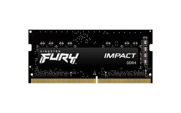 KINGSTON Memory KF426S15IB/8,FURY Impact DDR4 SODIMM, 2666MT/s, 8GB