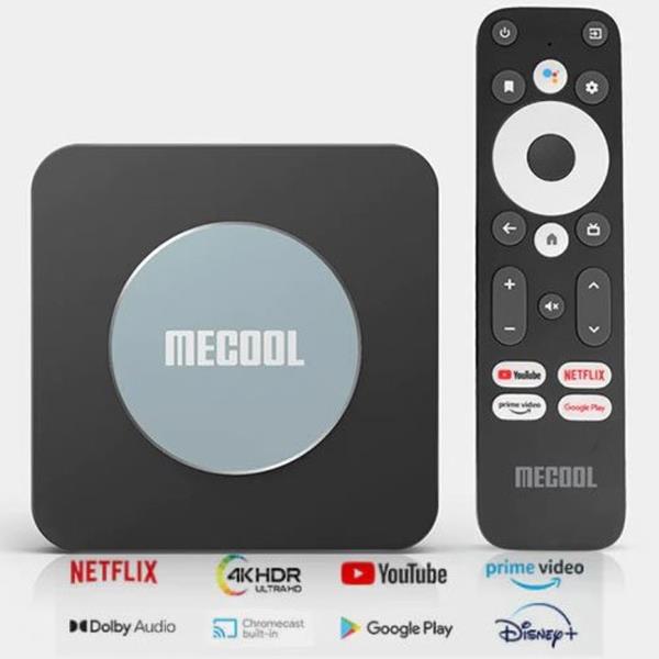 MECOOL 4K ANDROID 11 TV STREAMING BOX 2-16GB BLACK