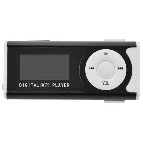 LAMTECH DIGITAL MP3 PLAYER 16GB WITH FM RADIO BLACK