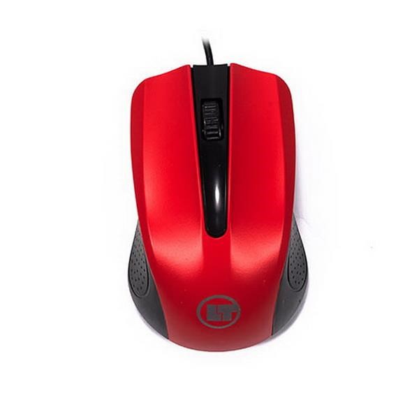 LAMTECH WIRED OPTICAL MOUSE 1000DPI RED