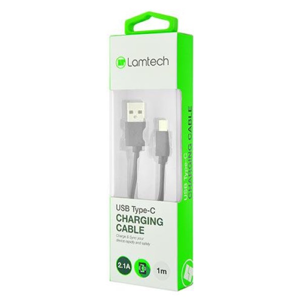 LAMTECH DATACABLE TYPE C 1M BLACK