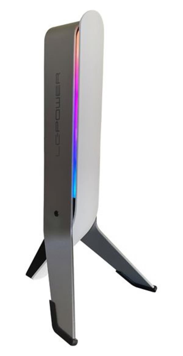 LC-POWER RGB USB HUB & HEADPHONE HOLDER WHITE