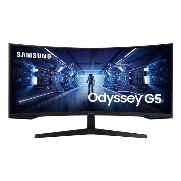 Samsung Odyssey G5 LC34G55TWWPXEN Ultrawide VA HDR Curved Monitor 34" QHD 3440x1440 165Hz με Χρόνο Απόκρισης 1ms GTG