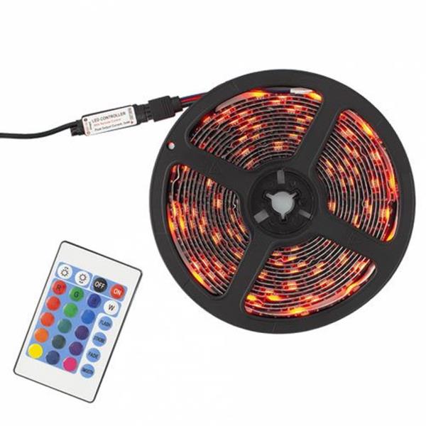 WHITE SHARK RGB LED STRIP - IR REMOTE HELIOS 3M