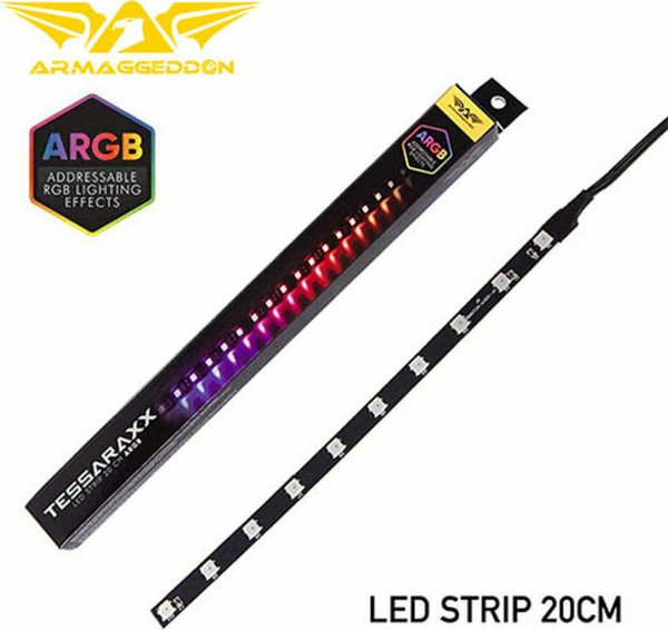 ARMAGGEDDON ARGB LED STRIP 20CM