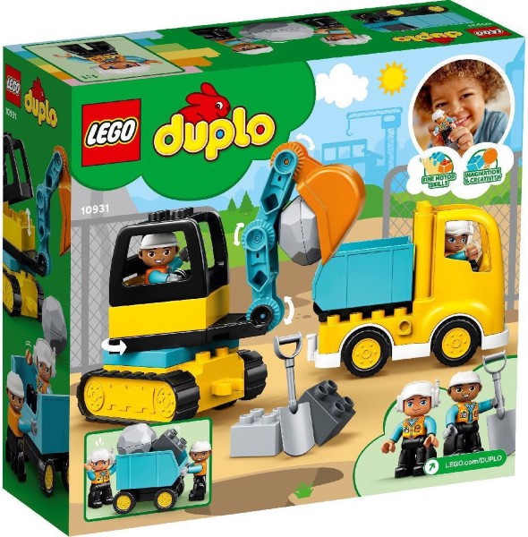 Lego Duplo: Truck and Tracked Excavator 10931