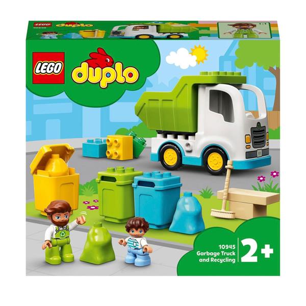 LEGO DUPLO 10945 GARBAGE TRUCK AND RECYCLING