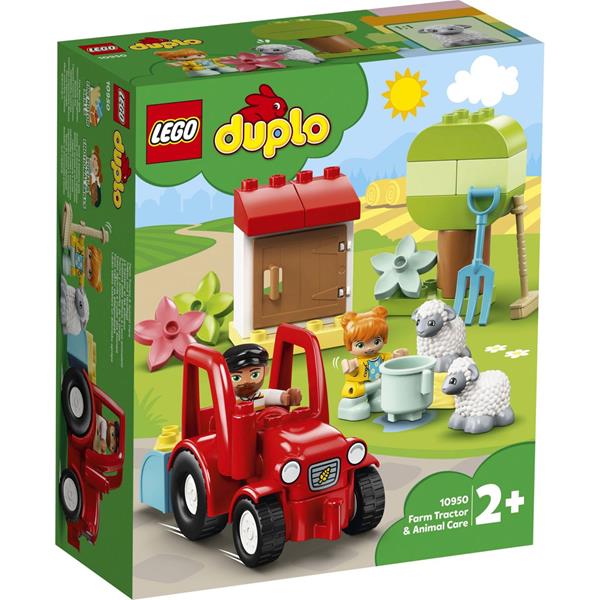 LEGO DUPLO 10950 FARM TRACTOR AND ANIMAL CARE