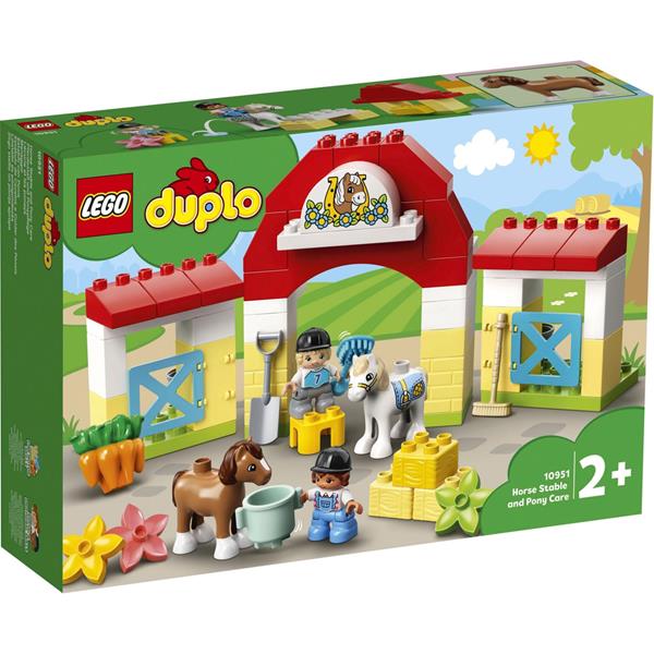 LEGO DUPLO 10951 HORSE STABLE AND PONY CARE