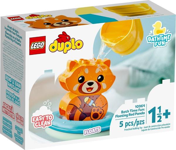 Lego Duplo: Bath Time Fun Floating Red Panda 10964