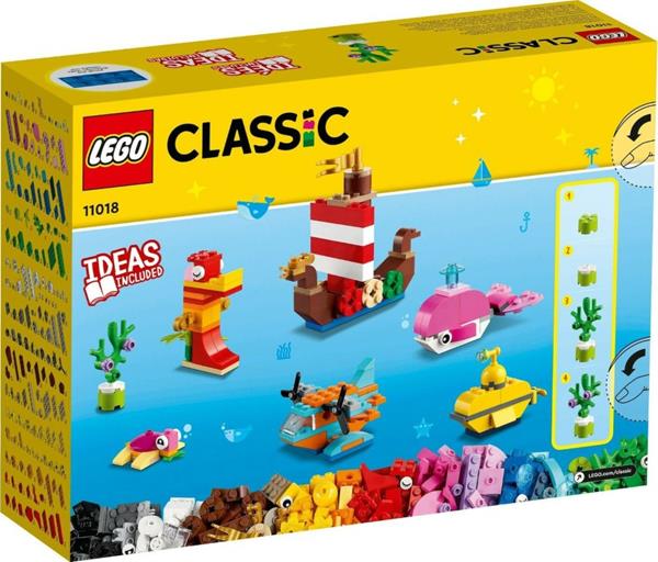 LEGO 11018 CLASSIC CREATIVE OCEAN FUN ΓΙΑ 4+ ΕΤΩΝ