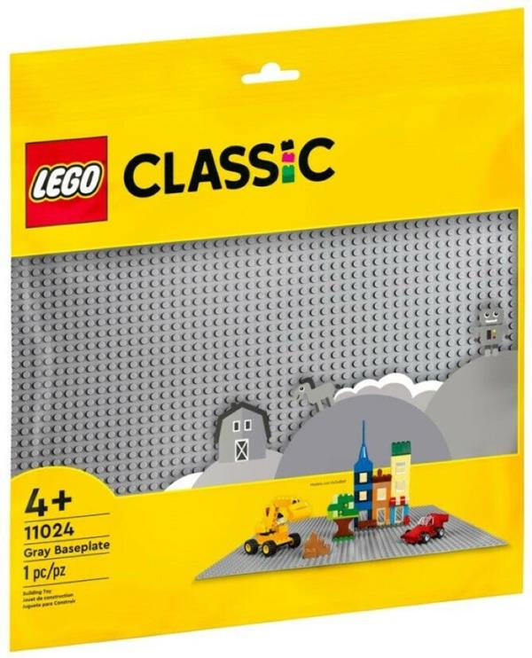 LEGO 11024 CLASSIC GRAY BASEPLATE ΓΙΑ 4+ ΕΤΩΝ