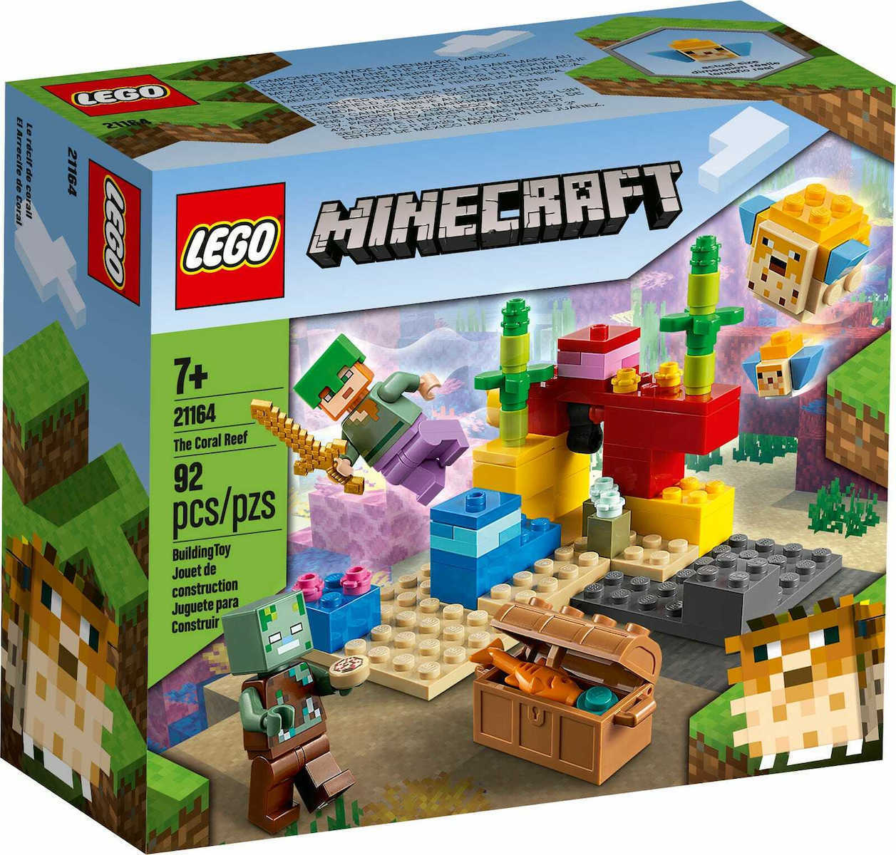 LEGO MINECRAFT 21164 THE CORAL REEF