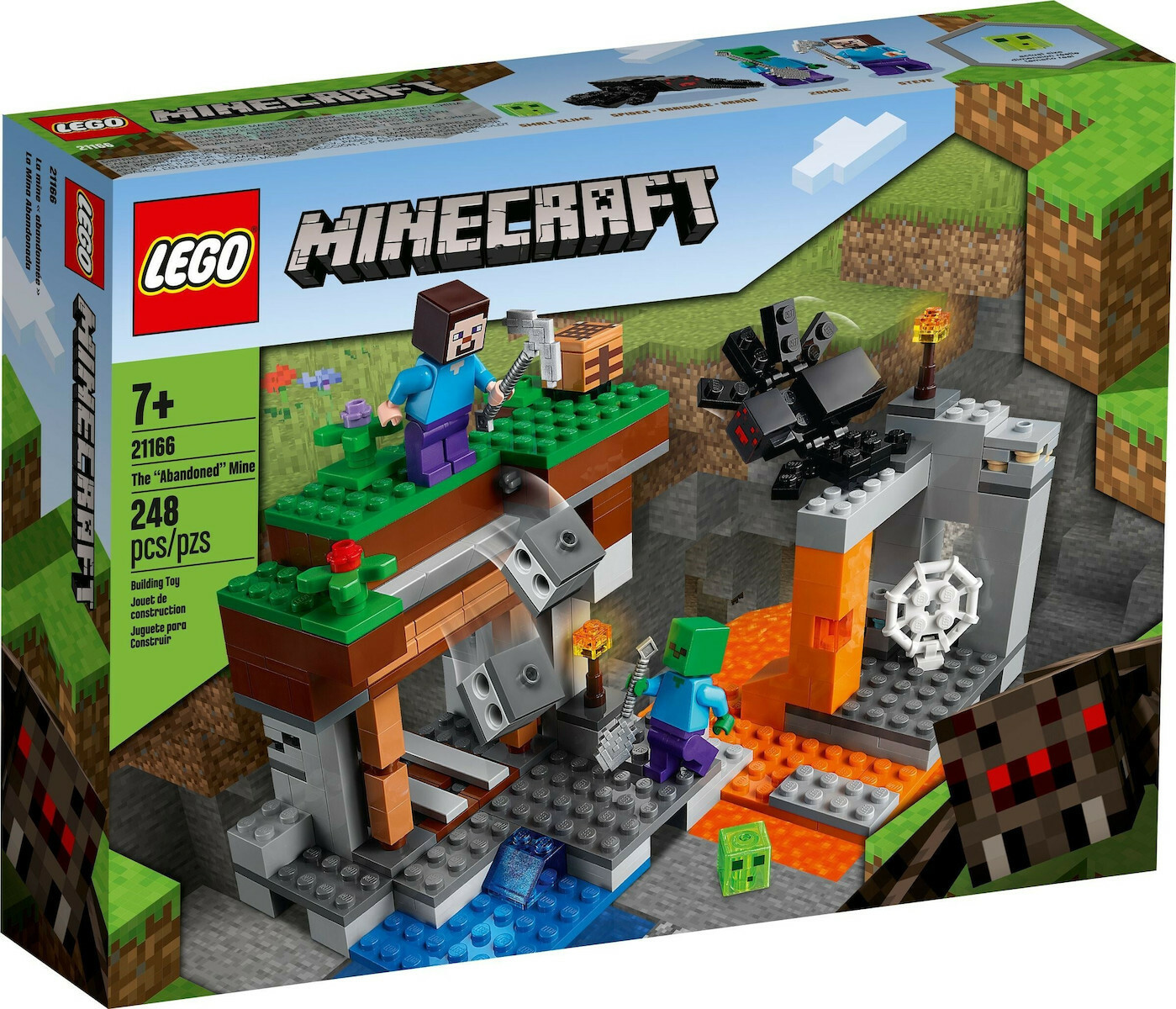 LEGO MINECRAFT 21166 THE ABANDONED MINEE