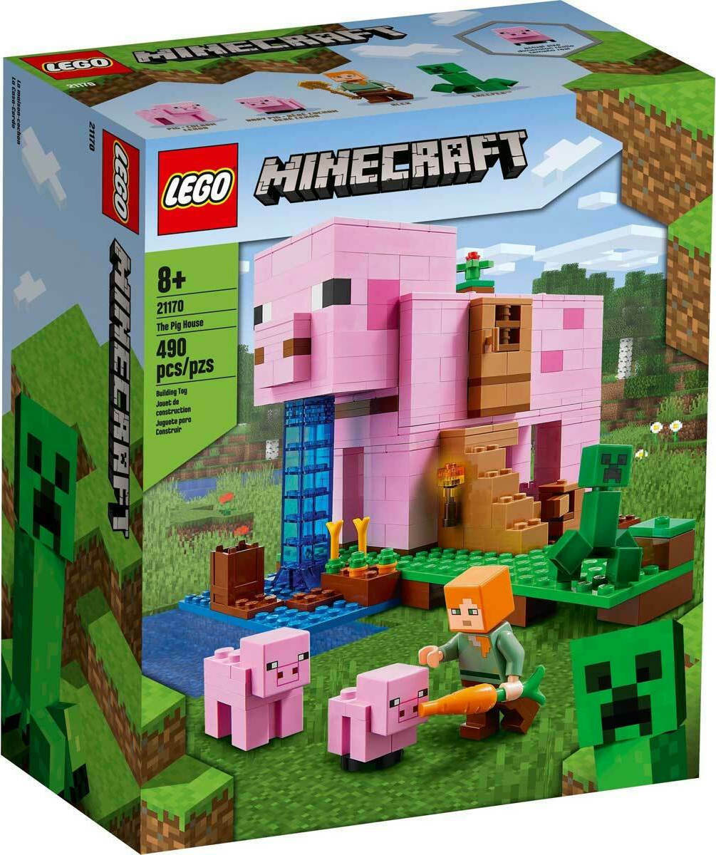 LEGO MINECRAFT 21170 THE PIG HOUSE