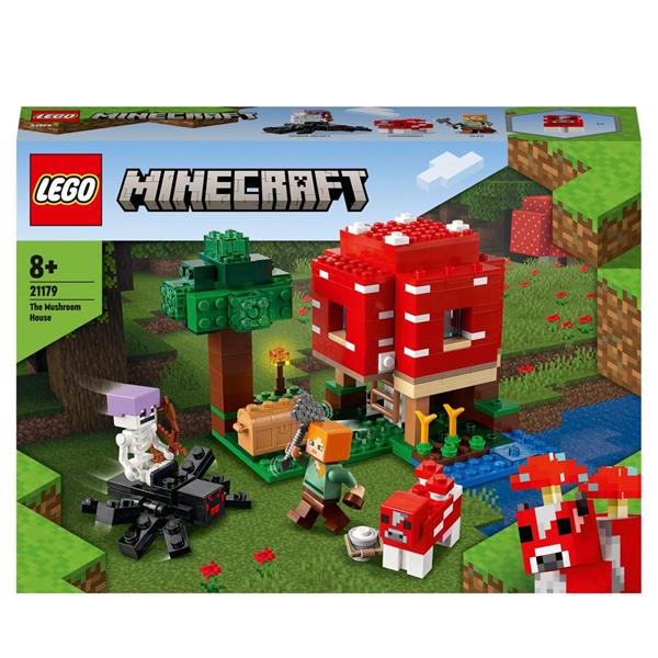 Lego Minecraft: The Mushroom House 21179