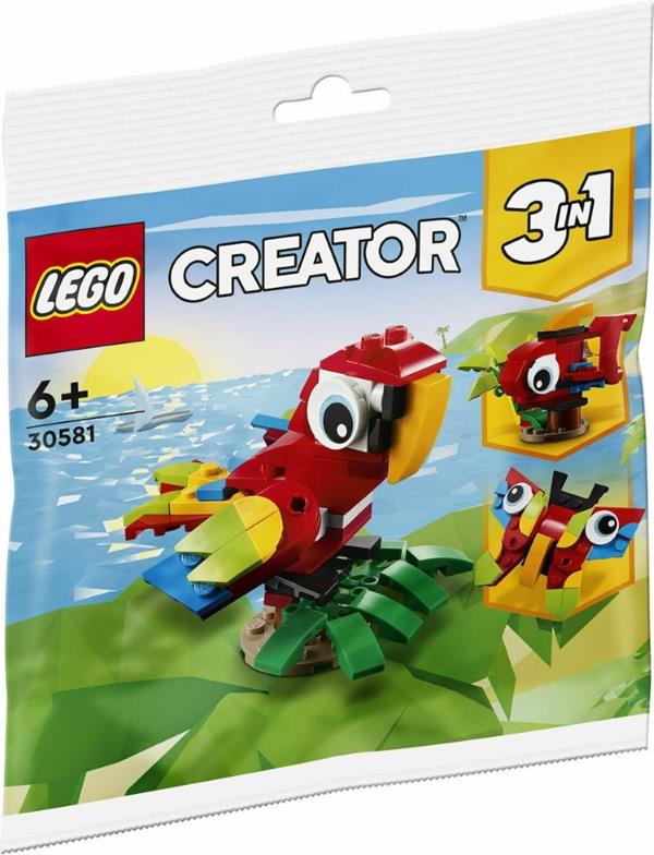 Lego Creator 3-in-1: Tropical Parrot για 6+ ετών