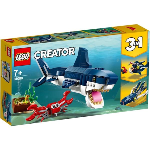 LEGO CREATOR 31088 INHABITANTS OF THE DEEP SEA, CONSTRUCTION TOYS