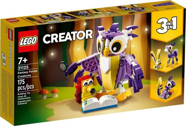 LEGO 31125 CREATOR 3-IN-1: FANTASY FOREST CREATURES ΓΙΑ 7+ ΕΤΩΝ