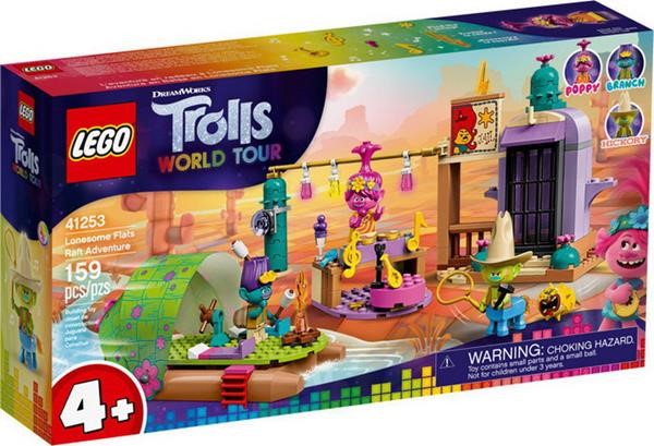 LEGO TROLLS WORLD TOUR 41253 LONESOME FLATS RAFT ADVENTURE