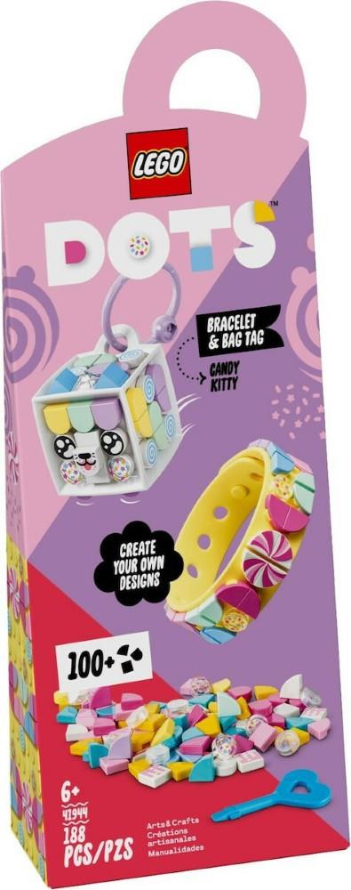 Lego Dots: Candy Kitty Bracelet & Bag Tag 41944
