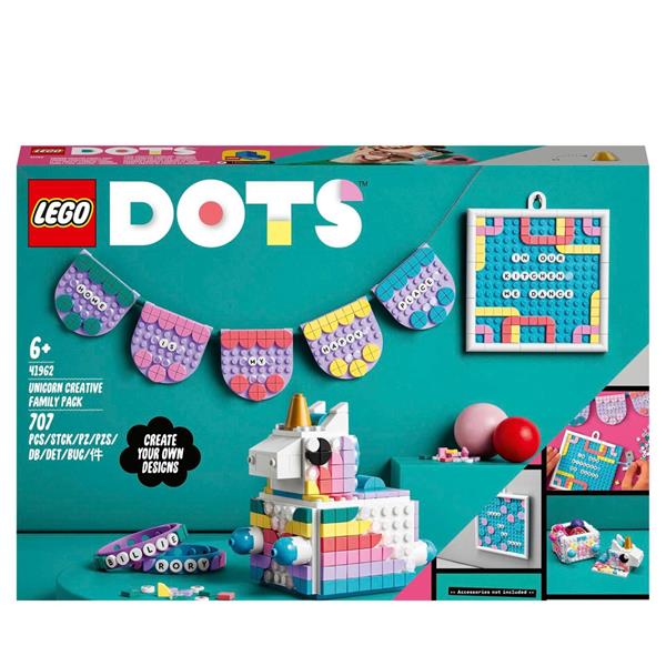 LEGO DOTS 41962 UNICORN CREATIVE FAMILY PACK