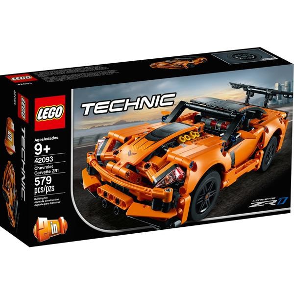 LEGO TECHNIC 42093 CHEVROLET CORVETTE ZR1, CONSTRUCTION TOYS