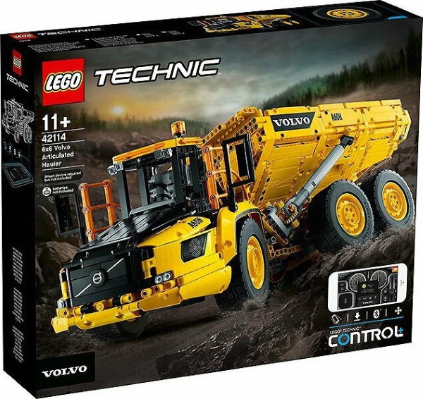 Lego Technic: 6x6 Volvo Articulated Hauler 42114