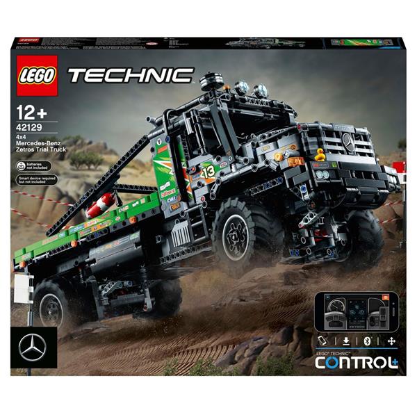 LEGO TECHNIC 42129 4X4 MERCEDES- BENZ ZETROS TRIAL TRUCK